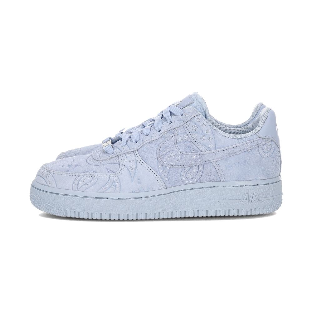 Nike W Air Force 1'07 Prm 女鞋 藍色 麂皮 星星 壓紋 運動 休閒鞋 IO1259-400