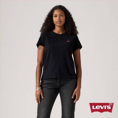 Levi s 經典Perfect短Tee / 小布章 女生上衣 熱賣單品