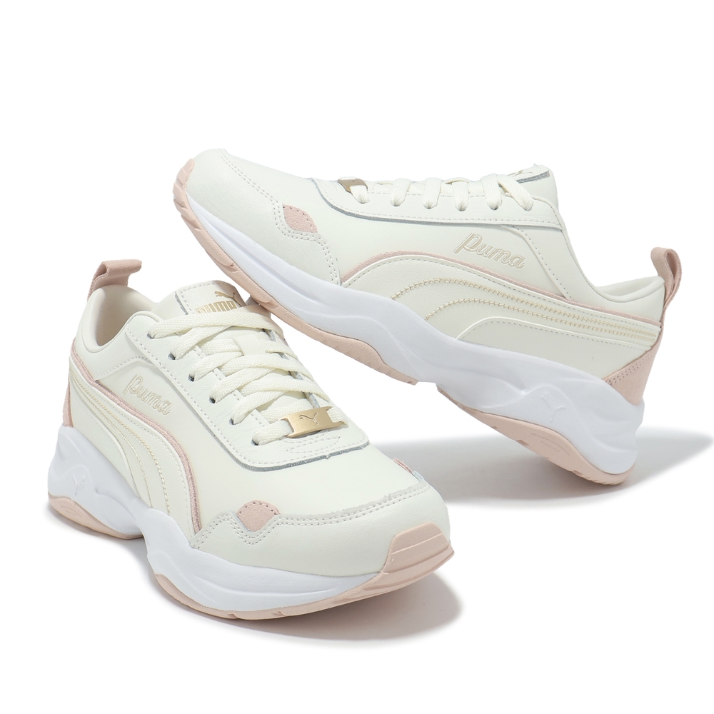 Puma 休閒鞋Cilia Mode Lux 女鞋白粉緩衝厚底增高老爹鞋39782402 | 休閒鞋| Yahoo購物中心