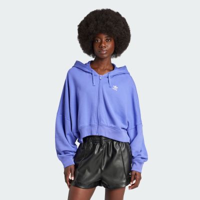 【adidas 愛迪達】 ESSENTIALS 連帽外套 女 - Originals IY9686