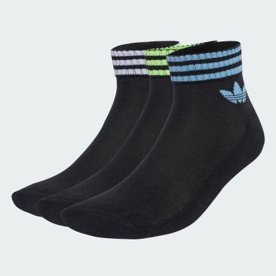 【adidas 愛迪達】 腳踝襪 3 雙入 男/女 - Originals JV7440