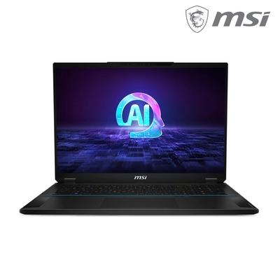 MSI微星 Stealth 18 AI Studio A1VHG-014TW 18吋電競筆電 U9 185H/RTX4080/32G/2TB PCIe SSD/Win11Pro)