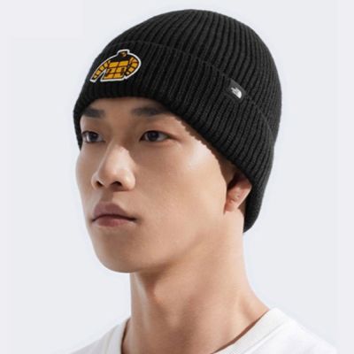 The North Face 北臉 帽子 毛帽 運動帽 TNF LOGO BOX CUFFED BEANIE 黑 NF0A8CHEFPL