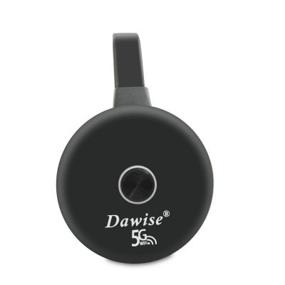 DW 圓形款4K超高清四核心Dawise-5G雙頻全自動無線影音鏡像器(附4大好禮)