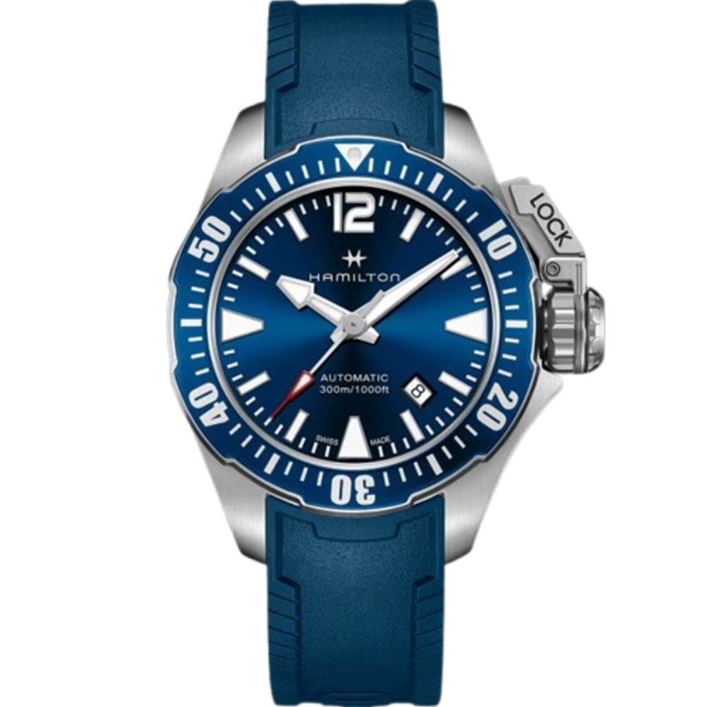 Hamilton KHAKI 海軍系列蛙人機械錶(H77705345)-42mm