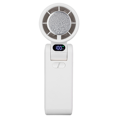 CYKE 650 折疊半導體製冷手持高速冰敷風扇 100檔暴力渦輪扇 隨身降溫掛脖小風扇 3600mAh（可上飛機）