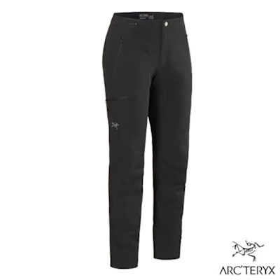 【ARCTERYX 始祖鳥】女 Gamma SL Pant 登山健行長褲.運動休閒褲 X000010034 黑