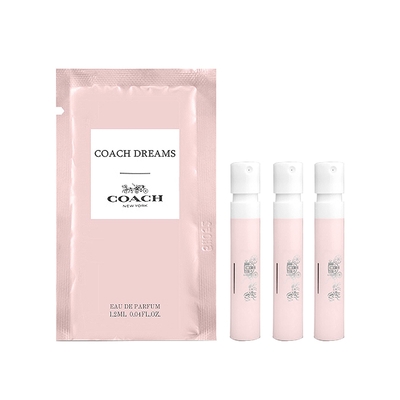 Coach Dreams 逐夢女性淡香精針管1.2ml (*3入組)