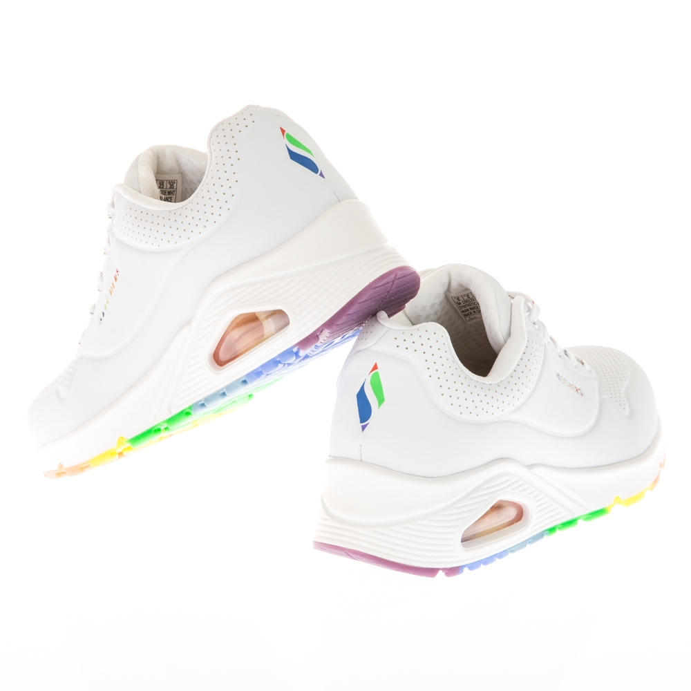 SKECHERS 運動鞋女運動系列UNO 155133WHT 健走鞋| Yahoo購物中心