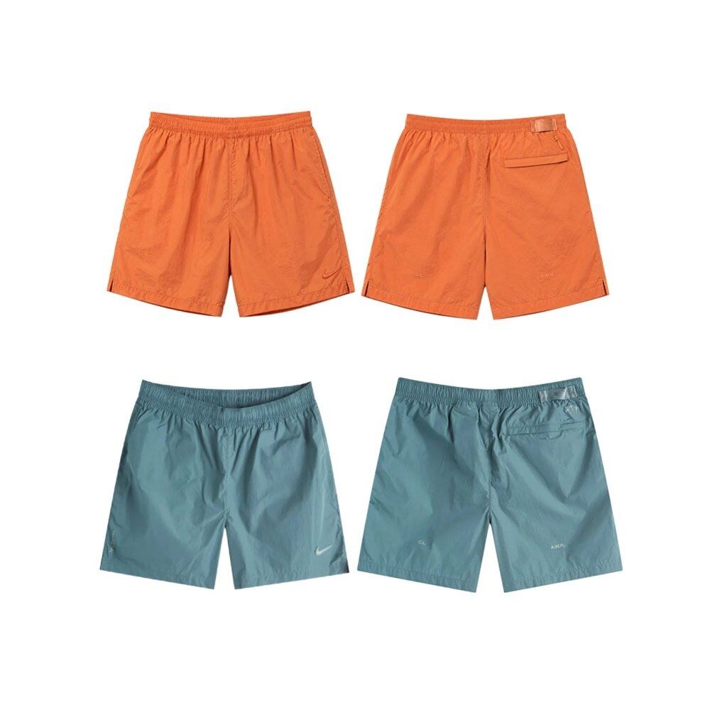 Nocta x Nike Cardinal Woven Shorts 機能梭織短褲 綠/橘 FN8194 (綠色)