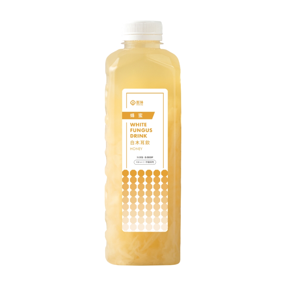 【澎沛古溜】  五小時手工自然農法養生蜂蜜白木耳飲 (900CC) 榮獲2026年台中市十大伴手禮首獎