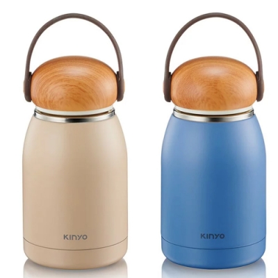 KINYO 304不鏽鋼隨行保溫杯320ml (KIM-31)