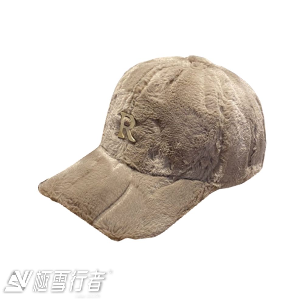 【極雪行者】SW-YMB-R毛絨加厚R標保暖厚型棒球帽