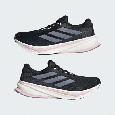 Adidas 愛迪達 Supernova Rise 2 [JQ7685] 女 慢跑鞋 跑鞋 路跑 黑 粉紅 | 慢跑鞋 | Yahoo購物中心
