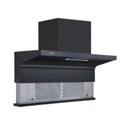 SAKURA櫻花牌 (全省安裝)櫻花90公分AI近吸式全隱藏式升降款(本機不含風管護罩組)排油煙機DR7396HXL