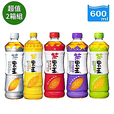 茶裏王 日式無糖綠茶/白毫烏龍茶/英式紅茶/台式綠茶/青心烏龍茶(600mlx24入)任選2箱