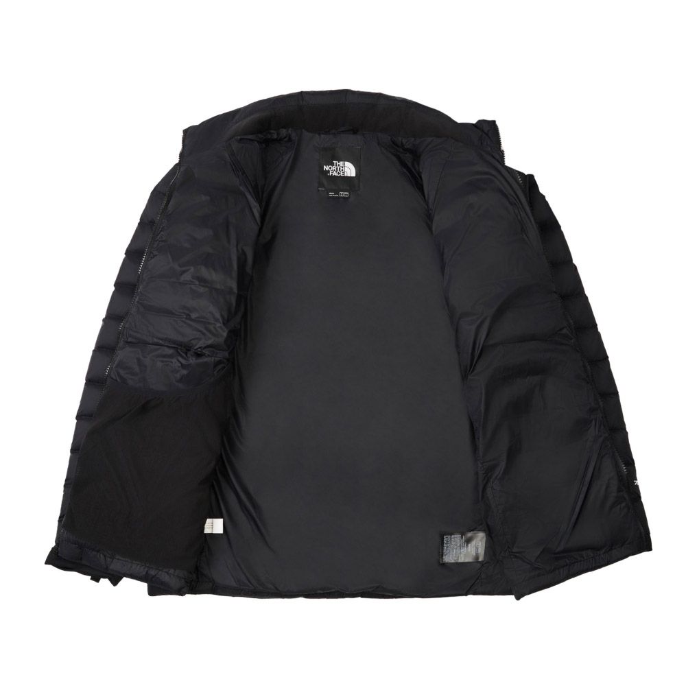 The North Face 北臉外套男羽絨外套防潑水M THUNDER ZIP-IN LT DOWN 黑