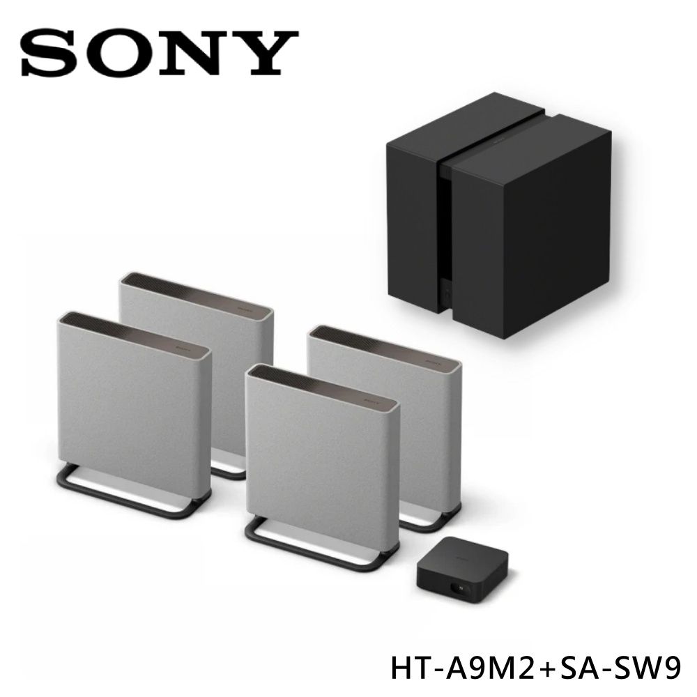 SONY索尼 環繞式家庭劇院組合 聲霸 重低音 原廠公司貨 HT-A9M2+SA-SW9