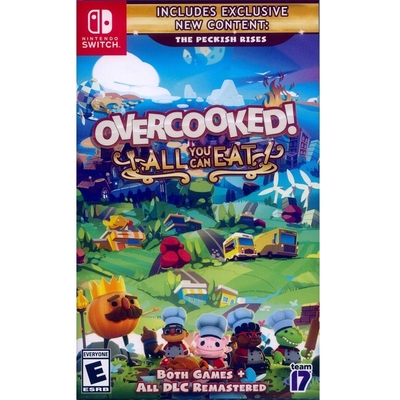 胡鬧廚房！全都好喫 (煮過頭大合輯) Overcooked All You Can Eat - NS Switch 中英日文美版