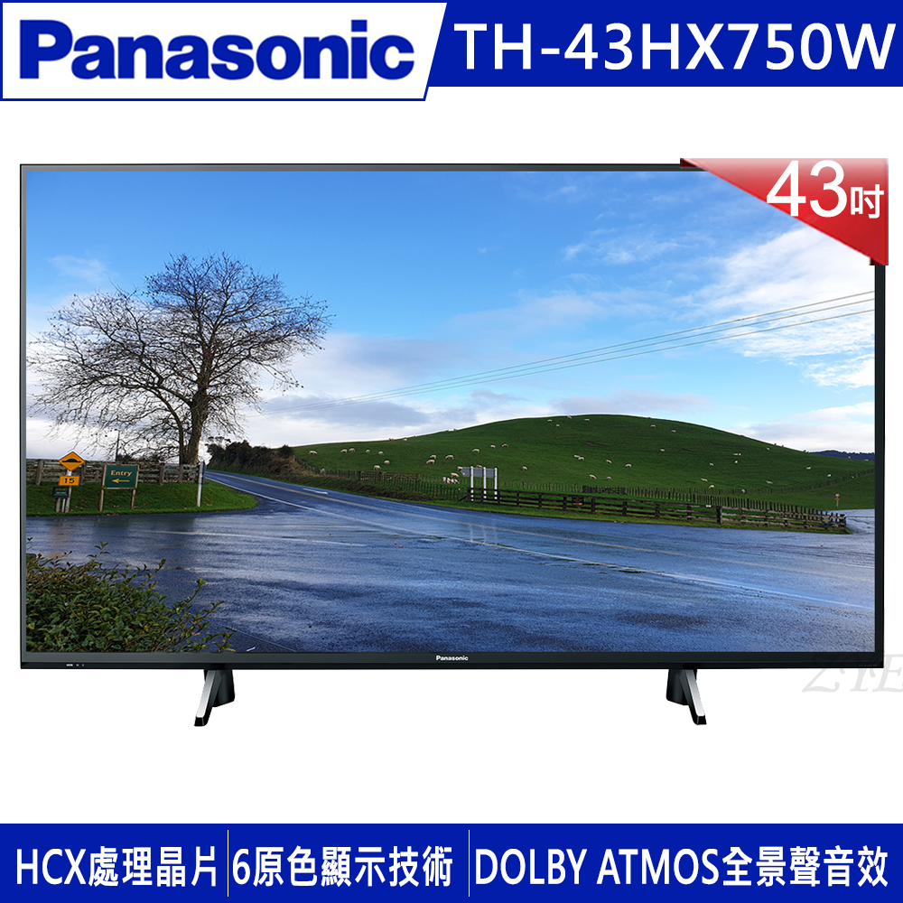 Panasonic國際43吋4K 連網液晶顯示器+視訊盒TH-43HX750W | 電視| Yahoo