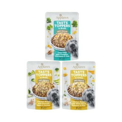 Applaws愛柏思-天然鮮食犬餐包 85g*24入組(狗餐包、狗濕糧)
