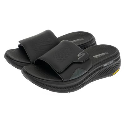 SKECHERS 男鞋 健走系列 涼鞋 拖鞋 MAX CUSHIONING PREMIER 2.0 SANDAL - 229215BBK