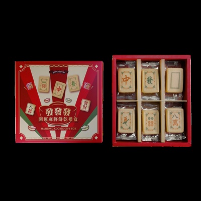 台灣優格-發發發開運麻將餅乾禮盒198g*1盒