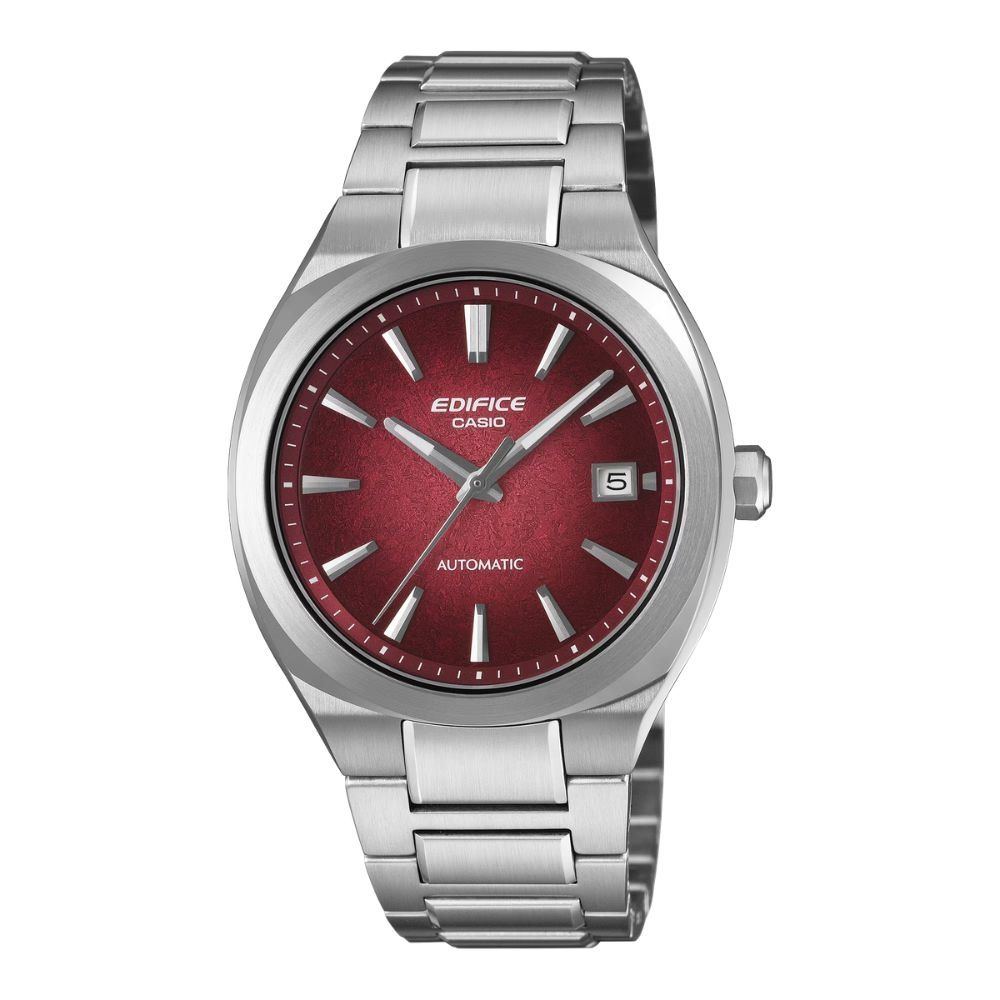 CASIO 卡西歐 EDIFICE 速度與智慧 馳騁快感 機械錶款 紅 EFK-200D-4A_38mm
