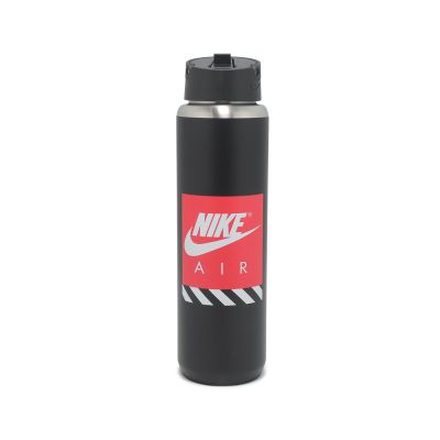 Nike 不鏽鋼水壺 SS Recharge 吸管 24oz 保冷 黑 水瓶 N101381206-824
