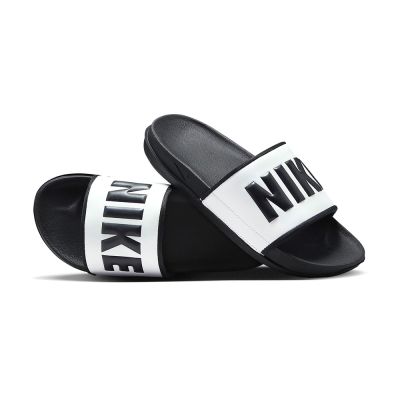 Nike Wmns Offcourt Slide 女鞋 白黑色 緩震 一片拖 熊貓 拖鞋 BQ4632-011