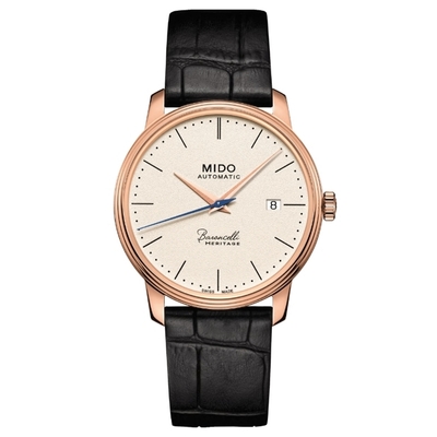 MIDO美度 官方授權 BARONCELLI永恆系列 復刻機械腕錶 錶 手錶 送禮 39mm/M0274073626000