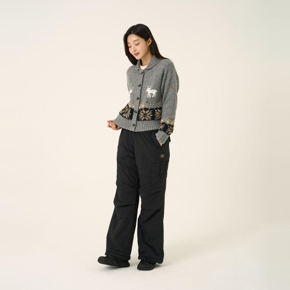 BBC EARTH 男女 Reversible Fleece Pants 長褲 黑色 BEULWFP06160