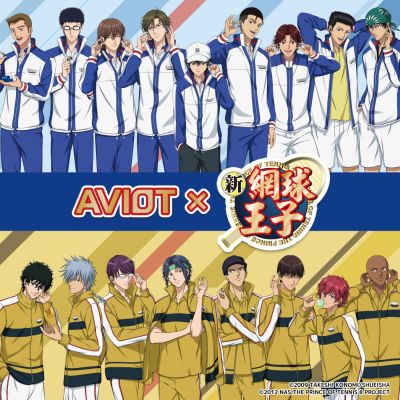 AVIOT X《新網球王子》聯名款耳機 TE-V1R-TP 真無線藍牙耳機｜官方授權