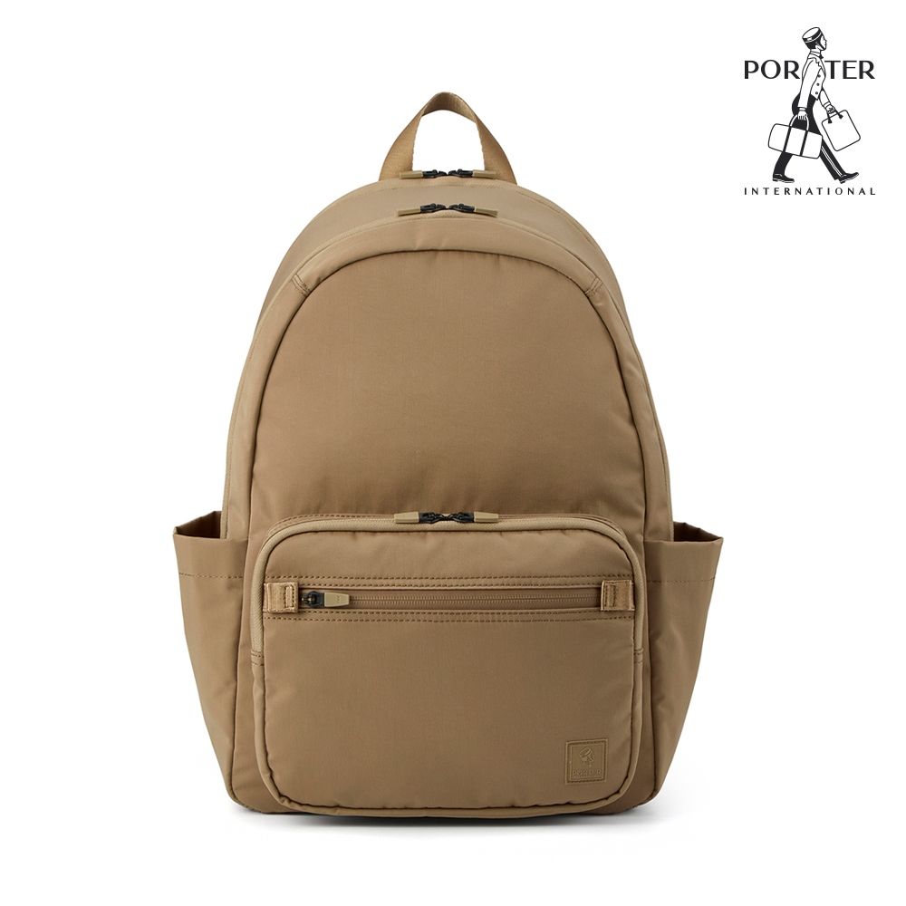 PORTER INTERNATIONAL - 自由探索VENTURE後背包 - 駝色