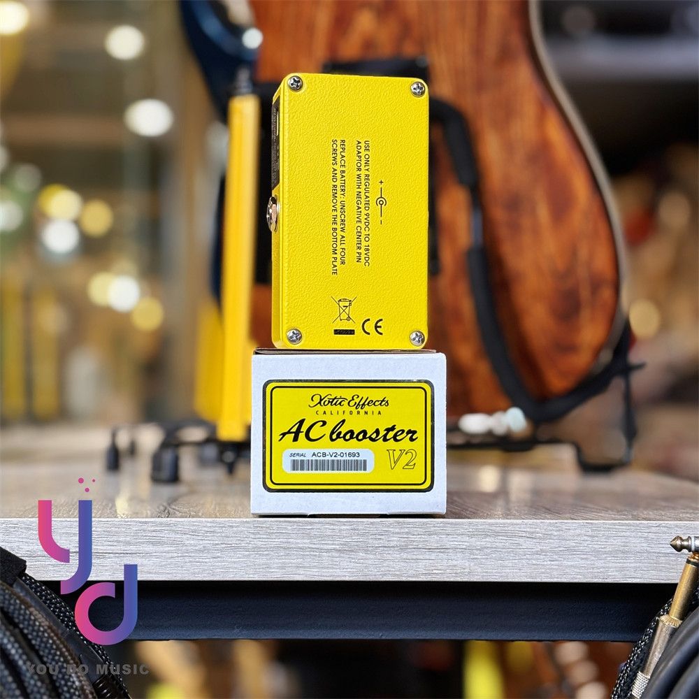 Xotic AC Booster V2 增益破音效果器公司貨美國製造台灣公司貨| 合成器