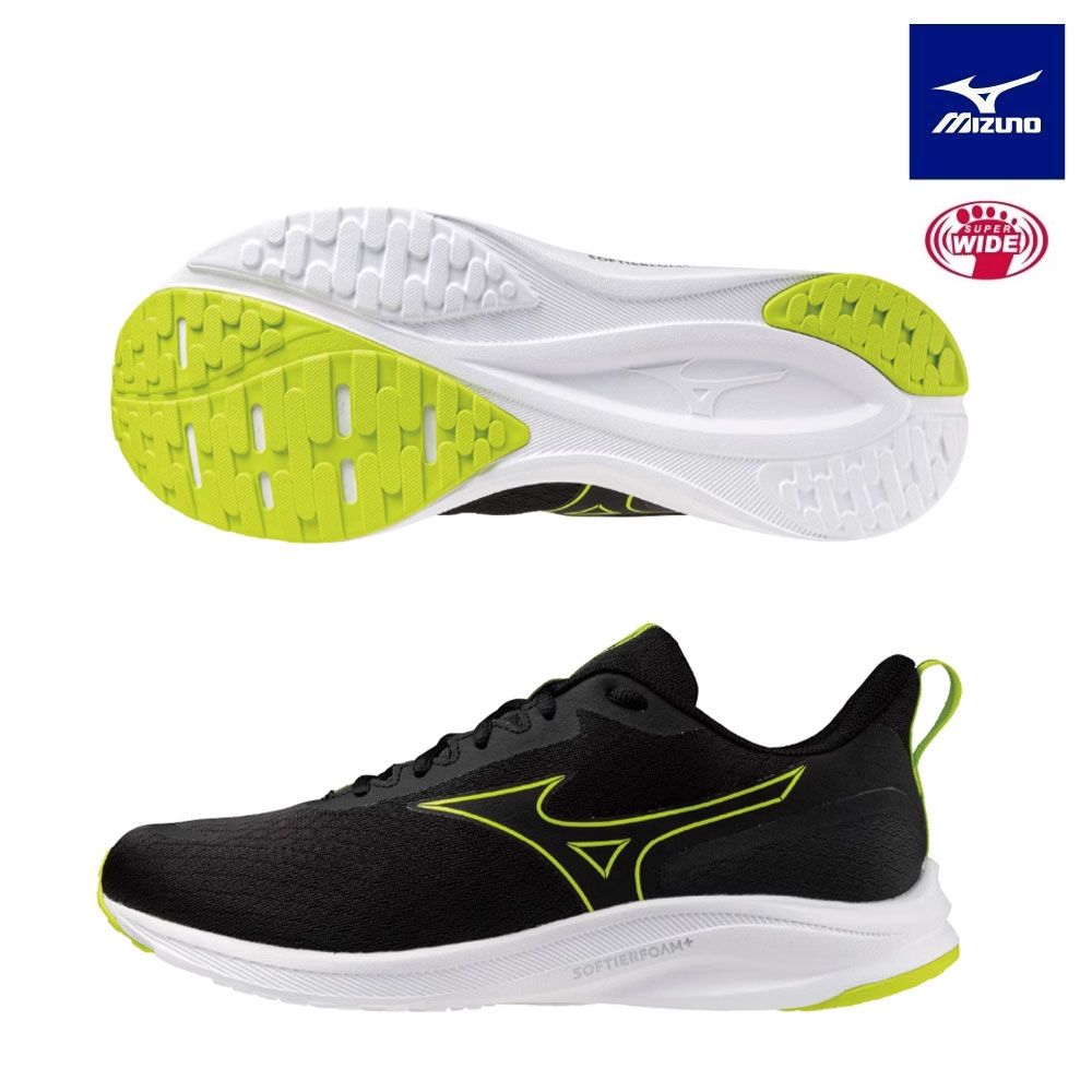 MIZUNO美津濃 ESPERUNZER 2 中性 慢跑鞋 黑 _K1GA244411