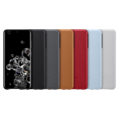 SAMSUNG Galaxy S20 Ultra 原廠皮革背蓋 (台灣公司貨)