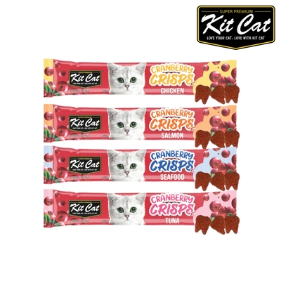 Kitcat 蔓越莓脆片20g 多口味任選