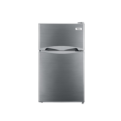 TECO東元 101公升雙門銀色冰箱R1011S