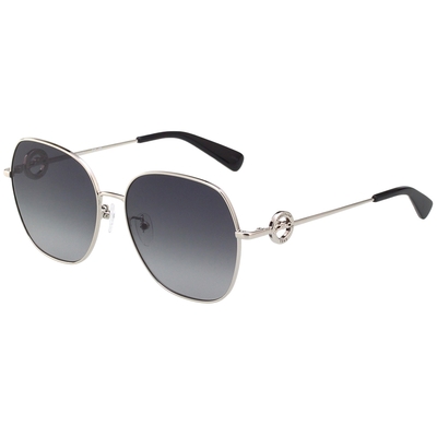 LONGCHAMP 太陽眼鏡(銀色)LO166SLB