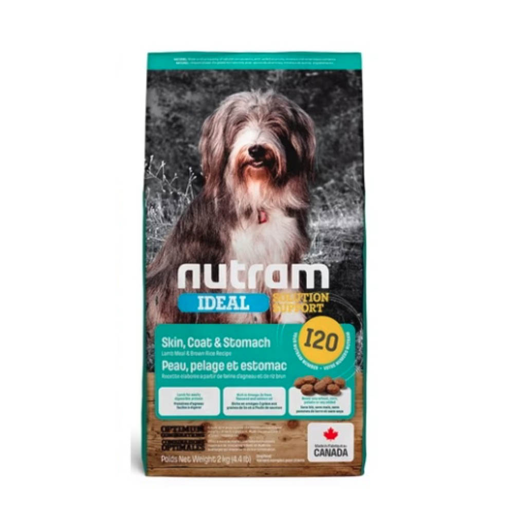 紐頓 I20犬糧2kg★-I20專業理想-三效強化犬羊肉糙米