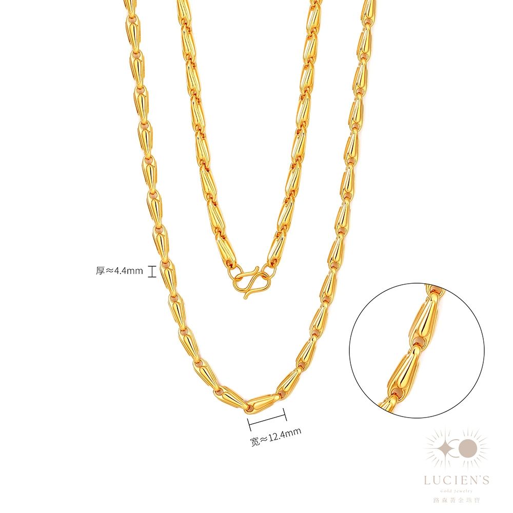 路森金飾】黃金項鍊(幾何金重:4.21錢+-0.03錢) | 其他黃金品牌| Yahoo購物中心