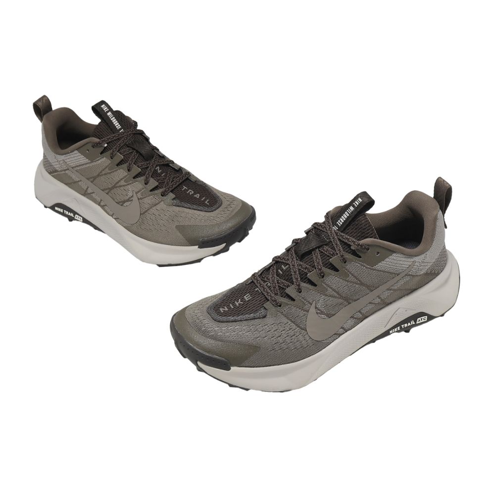 Nike 越野跑鞋React X Wildhorse 10 男鞋棕戶外運動鞋FV2338-007