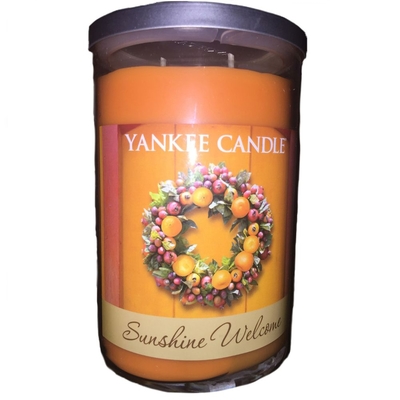 YANKEE CANDLE 香氛蠟燭 SUNSHINE WELCOME 1716