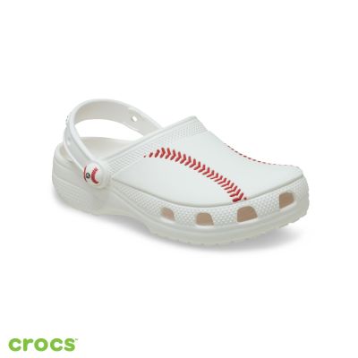 Crocs卡駱馳 (童鞋) 大童 棒球克駱格 211259-100