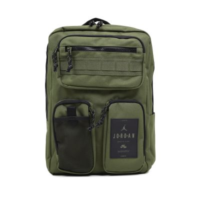 Nike 後背包 Jordan Hesi 15吋筆電包 綠 書包 多夾層 JD2623078AD-003