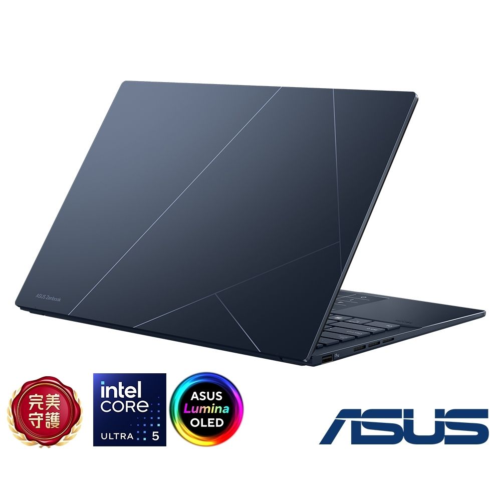 ASUS UX3405CA 14吋筆電 (Ultra 5-225H/16GB/512GB SSD/EVO/紳士藍/Zenbook 14 OLED)
