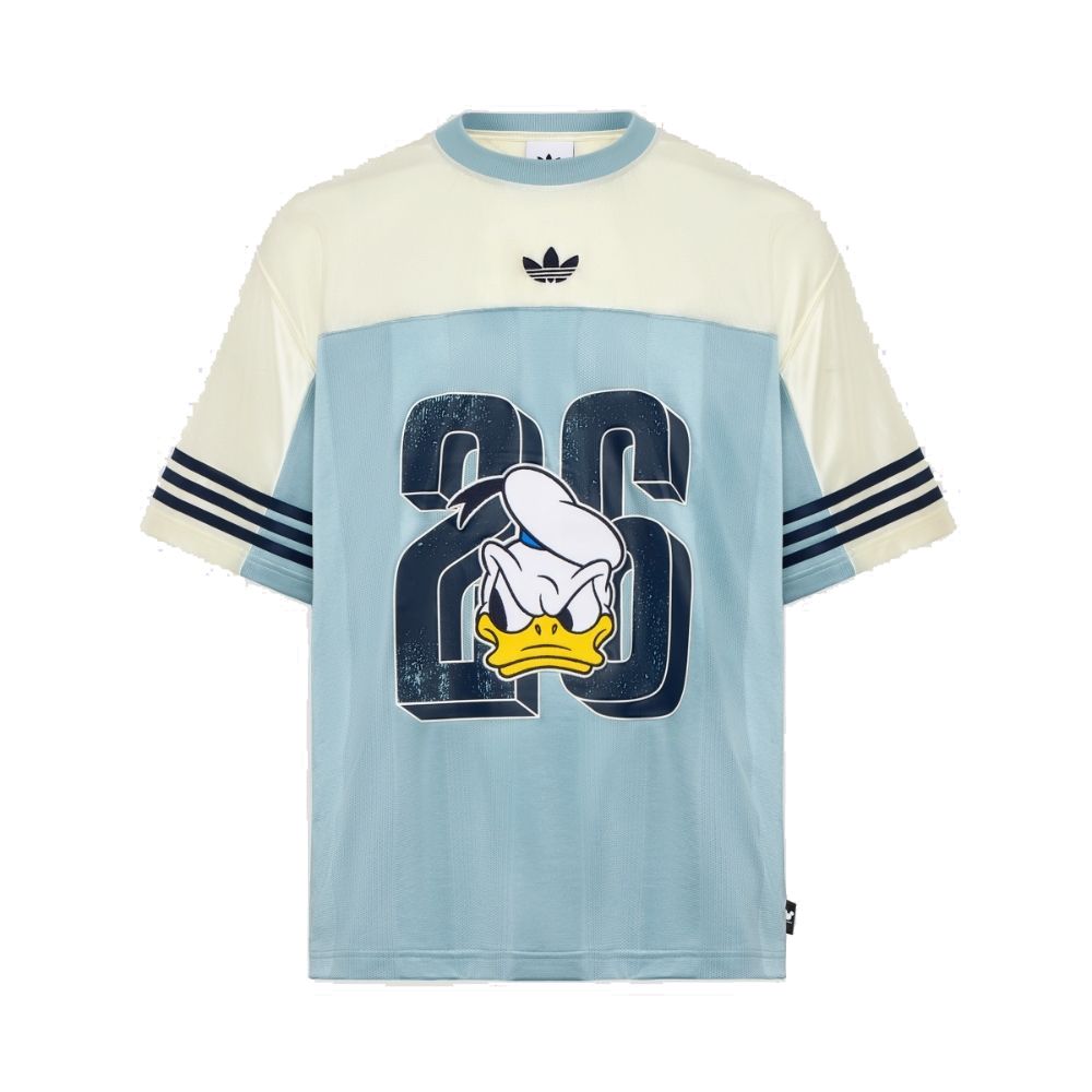 【Adidas 愛迪達】MICKEY JERSEY 米奇 唐老鴨 可口可樂 圓領短袖T恤 男女 A-KU3104 B-KU3106 C-KX7991 精選四款 (B 男款-KU3106)