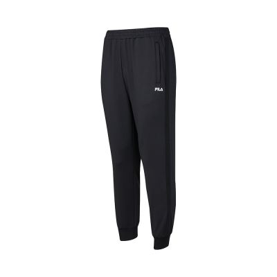 FILA 男針織長褲-黑色 1PNA-5308-BK
