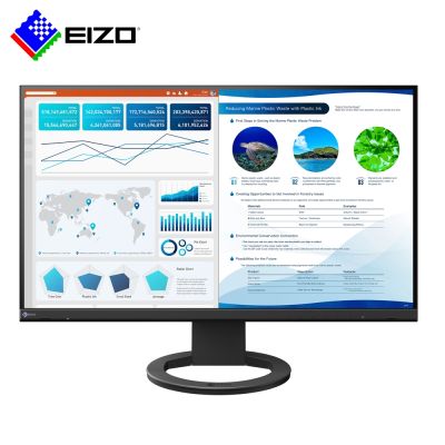 EIZO EV2740S 是一款27吋IPS面板螢幕，支援4K解析度（3840 x 2160），擁有廣視角、抗藍光、護眼、零閃屏等多項功能，適合辦公、看片、追劇及學生使用。內建喇叭與USB3.1插槽，支援Type-C、DisplayPort與HDMI多種訊號輸入，並具備VESA壁掛孔與90度樞軸旋轉功能，輕薄設計提升使用靈活性，提供五年保固，CP值高且耐用。